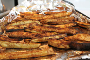 Beer Baked Sweet Potato French Fries-575 w