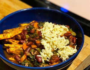 vegan chili cheese fries