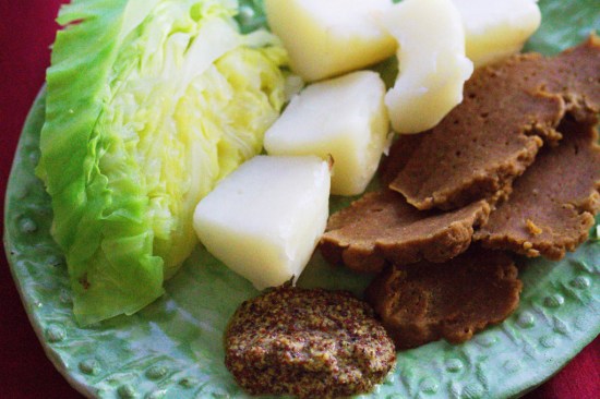 Vegan Corned Beef and Cabbage | JLgoesVegan.com