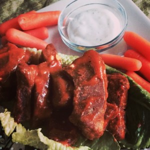 Vegan Buffalo Wings | JLgoesVegan.com