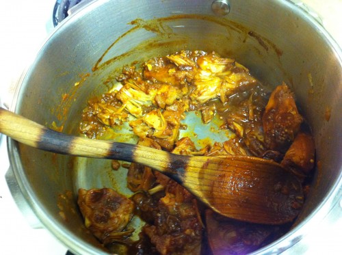 BBQ Pulled Jack Fruit in the Pressure Cooker