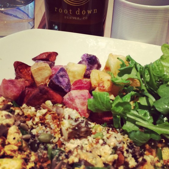 Tofu Scramble | Root Down at Denver International Airport