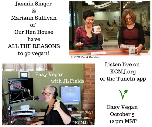 jasmin and mariann on Easy Vegan