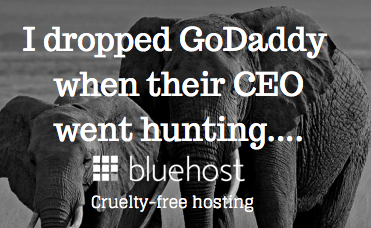 Bluehost cruelty-free hosting | JLgoesVegan.com