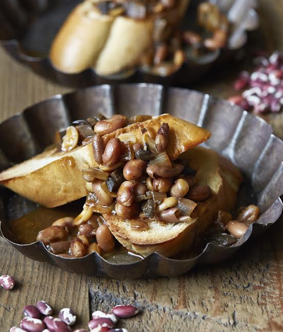 Umami Anasazi Beans | Recipe by JL Fields | Photo: Kate Lewis