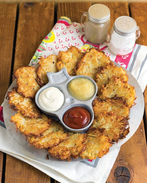 Latkes from NYC Vegan PHOTO: Jackie Sobon