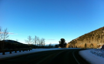 Highway 67, leaving Cripple Creek, CO