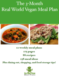 The 3-Month Real World Vegan Meal Plan