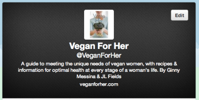 Vegan for Her on Twitter