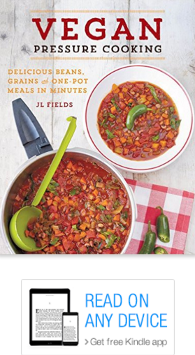 Vegan Pressure Cooking for Kindle is only $2.99 December 1 - 31, 2015