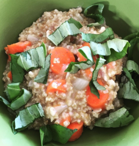 Curry Cumin Carrot Oats